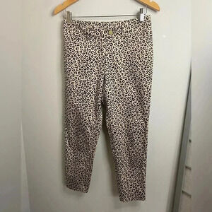 Bianca Nygard - Leopard print capri pants petite - US 6P